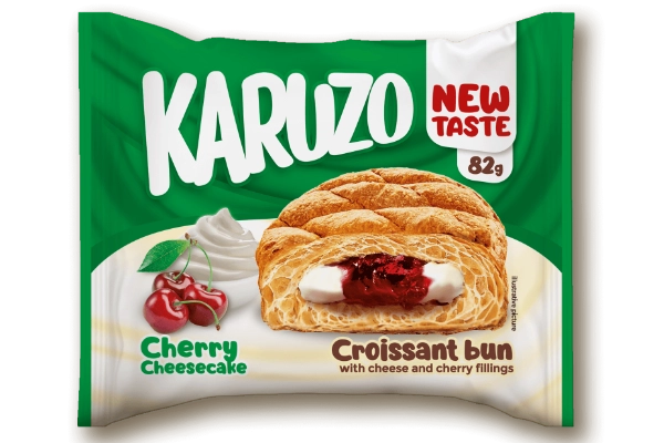 KARUZO Croissant - Cherry Cheesecake 82g